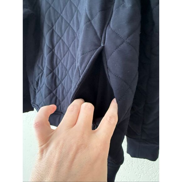 Cozy Earth Brushed Bamboo Quilted Snap Pullover - Picture 6 of 8